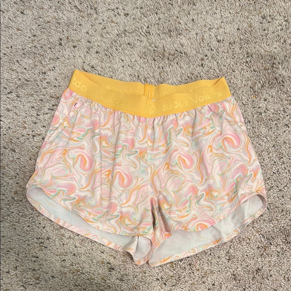 Outdoor Voices Colorful Women's Athletic Shorts